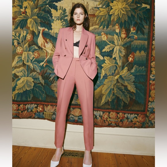 Zara Jackets & Coats Zara M Pant Suit Poshmark